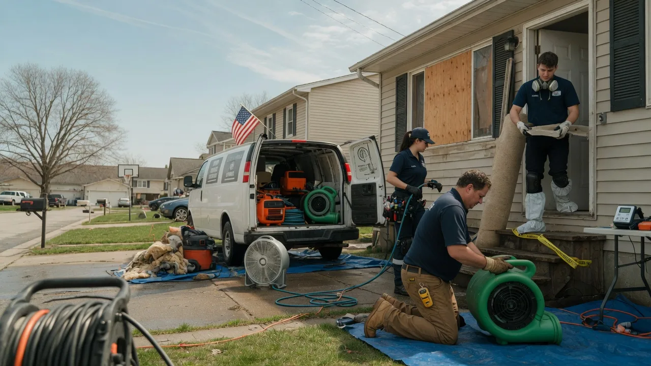 Water Damage Restoration in Cedar Vale, KS near me